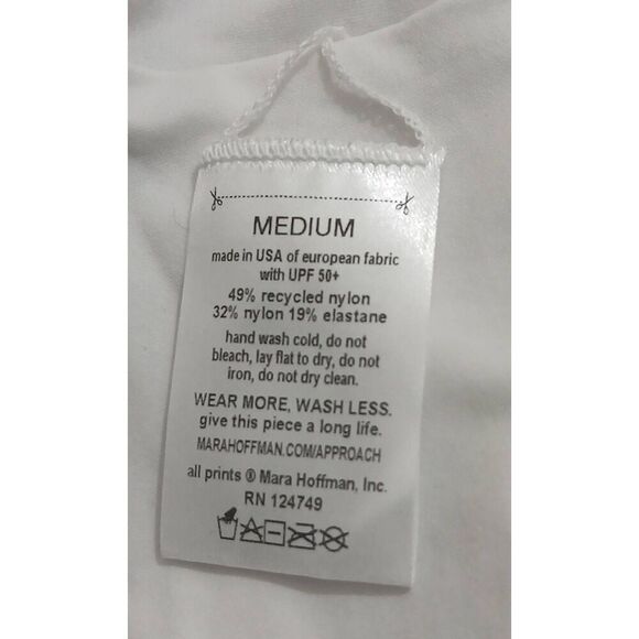 Mara Hoffman womens medium one piece swimsuit orange purple - Picture 7 of 7